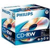 1x10 Philips CD-RW 80min 700MB 4-12x JC