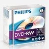 „Philips“ DVD-RW 4,7 GB 5 vnt. dėklas, 4 folijos dėklas