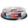 1x10 Philips DVD+RW 4,7GB 4x SP