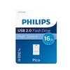 <p>„Philips“ USB 2.0 16 GB „Pico“ leidimas, vandenyno mėlyna spalva</p>