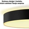 Lubinis šviestuvas Philips Hue Enrave juodas L