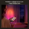 Grindų šviestuvas Philips HUE Gradient Signe, Juodas