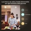 „Philips WCA 11W A60 E27“ 2 vnt. pakuotė | E27 | 11 W | Balta ir spalvota 2000K–6500K +16 milijonų spalvų | „Bluetooth“ ir „Zigbee“