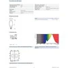 LED lemputė Philips Fil B35, 5W, E14, WW, 470-190-50lm