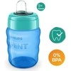 Philips AVENT 260 ml 9+ mėn. EASY SIP neišsipilanti gertuvė, mėlyna