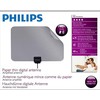 PHILIPS SDV5231/12 televizoriaus antena PHILIPS popierinė plona vidinė 48DB HDTV/UHF