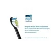 4 dalių šepetėlių galvučių pakuotė Philips Sonicare Optimal White HX6064/11, Juodos