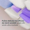 6 dalių šepetėlių galvučių pakuotė Philips Sonicare Sensitive HX6056/87, baltos spalvos
