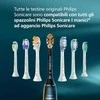 6 dalių šepetėlių galvučių pakuotė Philips Sonicare Sensitive HX6056/87, baltos spalvos