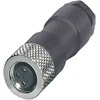 Phoenix Contact 3-pin tiesiai M8 kištukas lizdas žalvario jungtis 0, 14- 5 mm2 SACC- M 8FS- 3COM- SW (1506888)