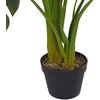 Beliani Dirbtinis motiejukas 113 cm MONSTERA PLANT