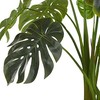 Beliani Dirbtinis motiejukas 113 cm MONSTERA PLANT