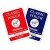 Piatnik klasikinės pokerio kortos 2 kaladės, raudona/mėlyna