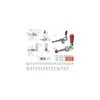 Piher PUSH-PULL svirtinis spaustuvas M6, 64mm, max 90kg