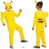 Jakks Pacific Karnavalinis kostiumas Pokemon Pikachu kostiumas geltonas Kigurumi maskuotė 109-126 cm (4-6 metai)