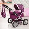 Bayer Design Bayer - Lėlių vežimėlis Trendy - Violetinis (13037AA)