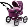 Bayer Design Bayer - Lėlių vežimėlis Trendy - Violetinis (13037AA)