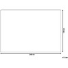 Beliani Koc 150 x 200 cm pilka GODAVARI