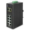 Šakotuvas Planet IP30 Industrial 8* 1000TP + 2* 100/1000F SFP visiškai valdomas Ethernet jungiklis (nuo -40 iki 75 laipsnių C)