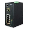 Šakotuvas PLANET IGS-4215-4P4T2S tinklo jungtys Valdomas L2/L4 gigabito Ethernet (10/100/1000) Palaiko PoE Mėlyna, balta