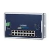 Šakotuvas Switch Planet PLANET WGS-4215-16P2S jungiama ir tinklo jungtys Valdomas L2 Gigabit Ethernet (10/100/1000) PoE palaikymas Juodas