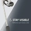 Itin lengvos ir stabilios Belaidės Ausinės intensyviai sportuojantiems Plantronics Backbeat FIT 350, Pilkos