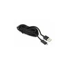 Platinet kabelis microUSB 1m, juodas