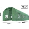 Sodo tunelio folija 2,5x4m (10m2) Plonos
