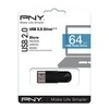 Pny Technologies PNY Attaché 4 2.0 64GB USB atmintinė USB A tipo Juodas