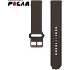 Išmaniojo laikrodžio Polar silikoninis dirželis, Rudos spalvos, 20mm