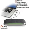 Hewlett Packard (HP) HP Poly Sync 40+ Microsoft Teams sertifikuotas USB-A USB-C garsiakalbis + BT700 USB-A adapteris