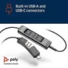 Hewlett Packard (HP) ENCOREPRO 525 USB-M KOMANDŲ SERTIFIKATAS - BINAURAL USB SKAMBUČIŲ CENTRAS Ausinės