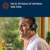„Poly Plantronics Voyager 4320 UC“ „Bluetooth“ ausinės, dvibalsis, nano raktas su USB-A jungtimi