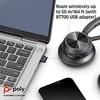 „Poly Plantronics Voyager 4320 UC Bluetooth“ ausinės, binaurinis, nano raktas su USB-C jungtimi