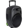 Ibiza Sound PORT15VHF-MKII NEŠIOJAMA GARSO SISTEMA SU AKUMULIATORIUMI + 2X VHF BELAIDŽIAI MIKROFONAI, USB/SD/AUX/BLUETOOTH, 15′′/38CM