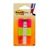 3M Lipnūs žymekliai Post-it, 25,4 x 38 mm, 3 spalvos