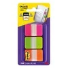 3M Lipnūs žymekliai Post-it, 25,4 x 38 mm, 3 spalvos