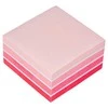 3M Lipnūs lapeliai POST-IT Akvarelė kubas, 76 x 76 mm, 450 lapelių, rožinės ir baltos spalvos derinys