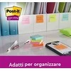 Post-It 3M „Post-it® Super Sticky Notes“, ŽAISMINGI, 76 x 127 mm, 6 x 90 kortelės.