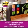 Post-It 3M „Post-it® Super Sticky Notes“, ŽAISMINGI, 76 x 127 mm, 6 x 90 kortelės.