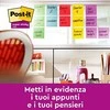 Lipnūs lapeliai užrašams 3M Post-it® Super Sticky, 76x76mm, 5 vnt. po 90lapų
