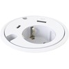 Formingfunction Forming Function Powerdot 1xUSB and 1xUSB-C Feed Through Baltas