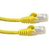 PremiumCord PREMUMCORD Langų kabelis CAT6A S- FTP, RJ45 -RJ45, AWG 26 / 7 0,25m žlutà