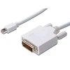 Kabelis PremiumCord Rodyti Port Mini - DVI- D 2m balta (kportaddk02- 02)