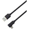 PREMIUMCORD USB kabelio tipas C/M sulenkta jungtis 90° - USB 3.0 A/M, 1m