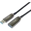 „PremiumCord“ prailginimo optinis kabelis AOC USB 3.0 A / kištukas - A / moteriškas, 30 m