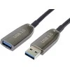 „PremiumCord“ prailginimo optinis kabelis AOC USB 3.0 A / kištukas - A / moteriškas, 30 m