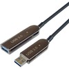 PREMIUMCORD kabelis USB3.0 + 2.0 prailginimo optinis AOC kabelis A/Male - A/Moteris 15m