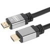 PREMIUMCORD kabelis HDMI A – HDMI A M/M 2 m paauksuotos ir metalinės HQ jungtys, 4K