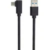 USB kabelis PremiumCord USB-A - USB-C 0,5 m Juodas (ku31cz05Bk)